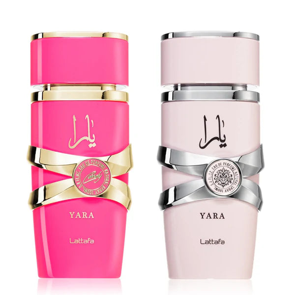 Estuche de regalo de edición 5º aniversario de Yara Lattafa Yara y Yara Candy