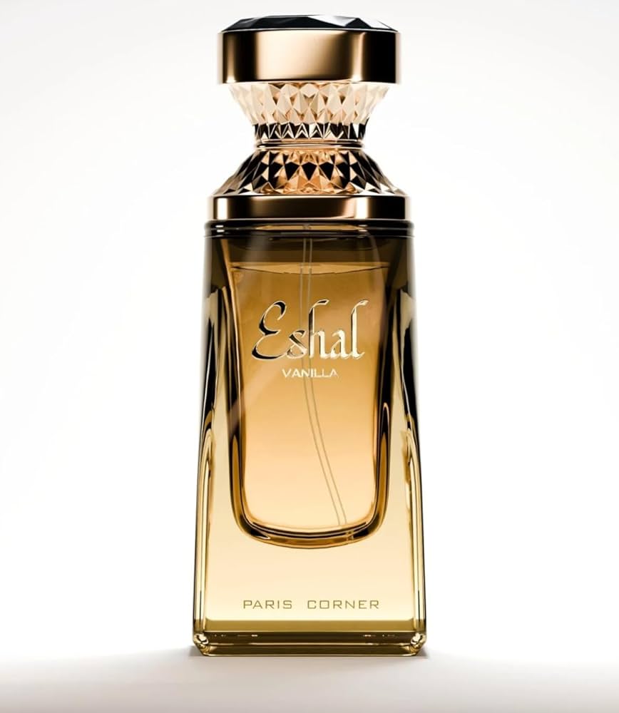 Eshal Vanilla Eau de Parfum 100 ml – Perfume de Mujer Oriental Vainilla con Caramelo y Rosa