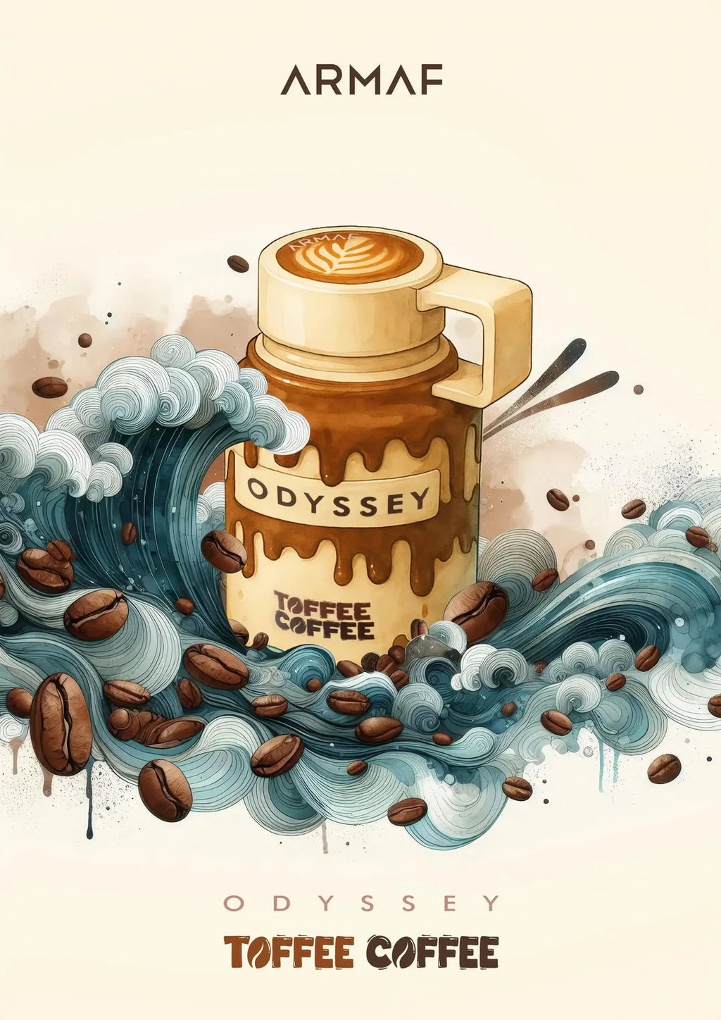 Perfume Odyssey Toffee Coffee 100ml EDP Armaf
