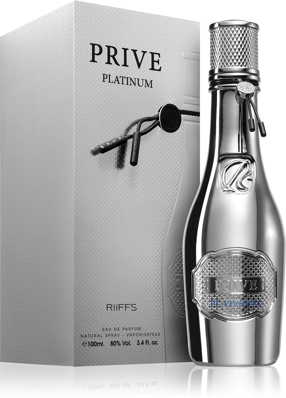 Prive Platinum Silver Perfume 100ml EDP Riiffs