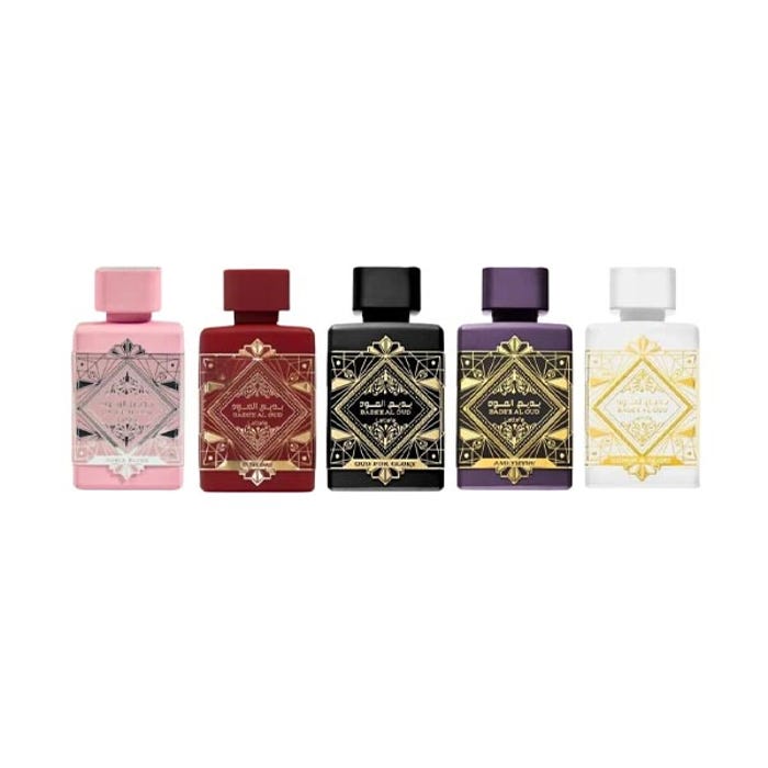 Badee Al Oud Colección Set 5x 5ml Lattafa